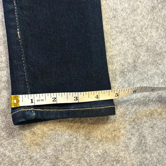 Fidelity  Ace Mid Rise Ultra Slim, Dark Wash. Size 27. - Picture 3 of 12